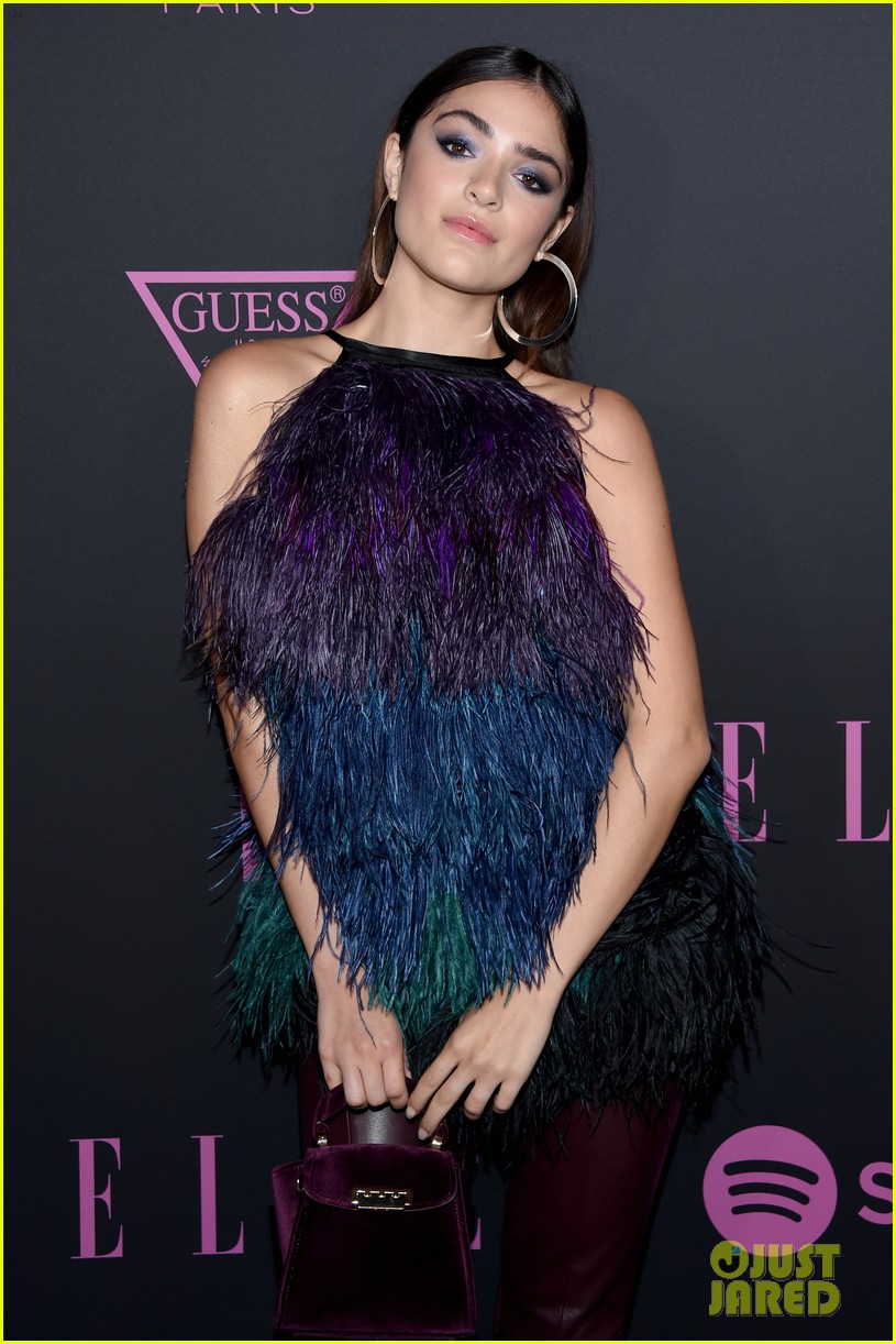 Camila Cabello Rocks a Checkered Dress at Star-Studded Elle Event