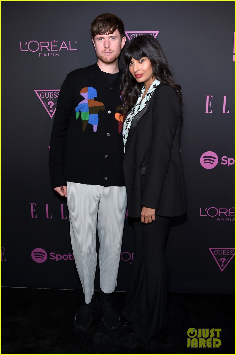 Camila Cabello Rocks a Checkered Dress at Star-Studded Elle Event