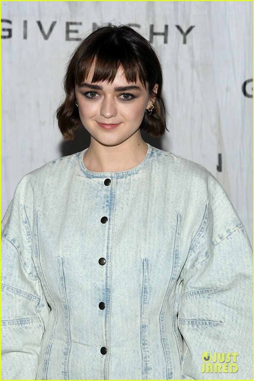 Maisie Williams & 'Euphoria's Hunter Schafer Arrive in Style for Givenchy Fashion Show