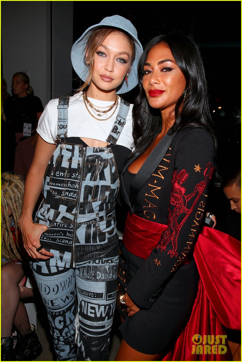 Gigi Hadid Shows Her Style at Jeremy Scott Show During NYFW