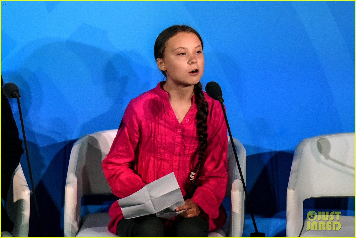 Greta Thunberg Delivers Moving & Urgent Speech About Global Climate Crisis to UN; Celebs React