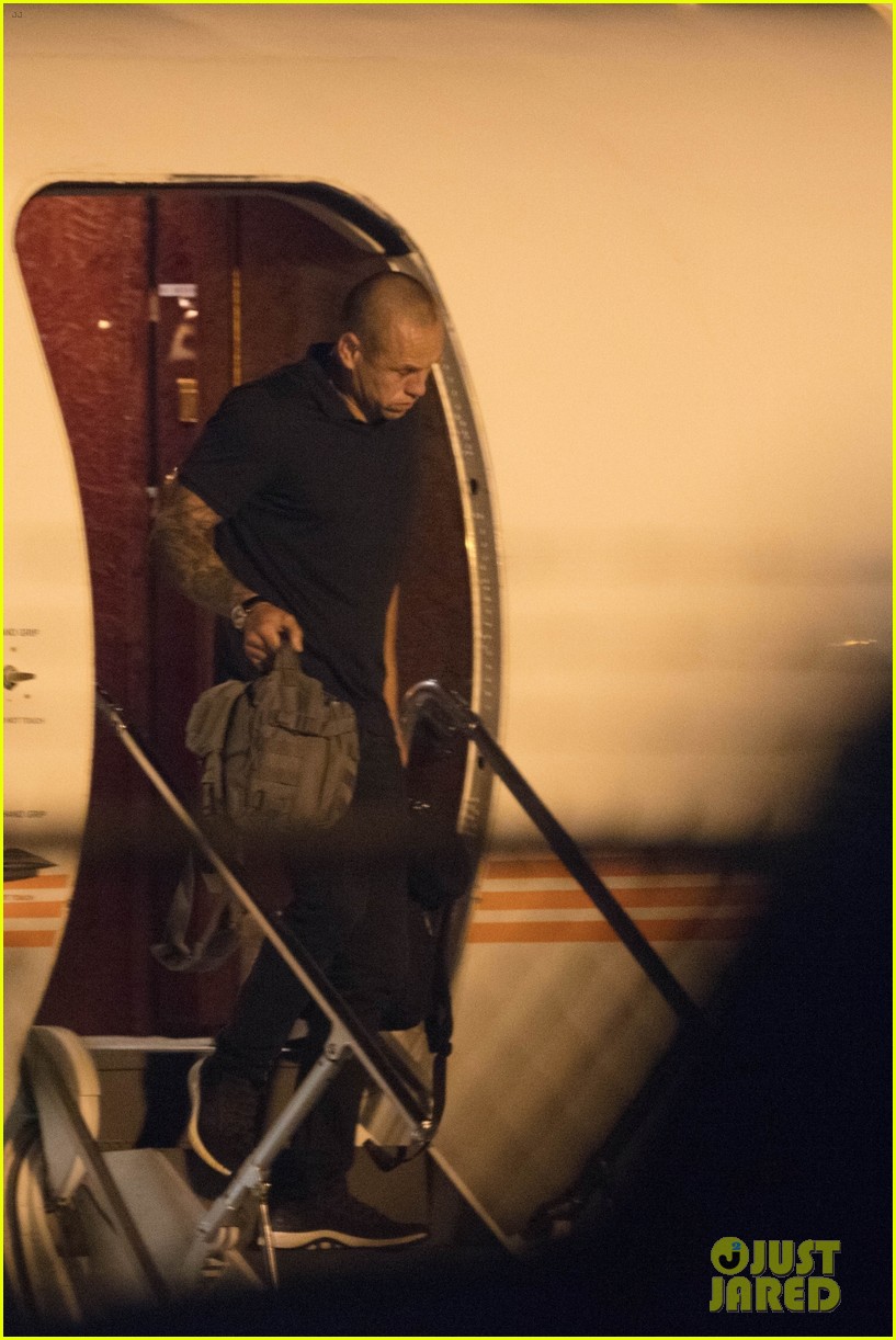 Kendall Jenner Arrives By Private Jet for Bieber Wedding