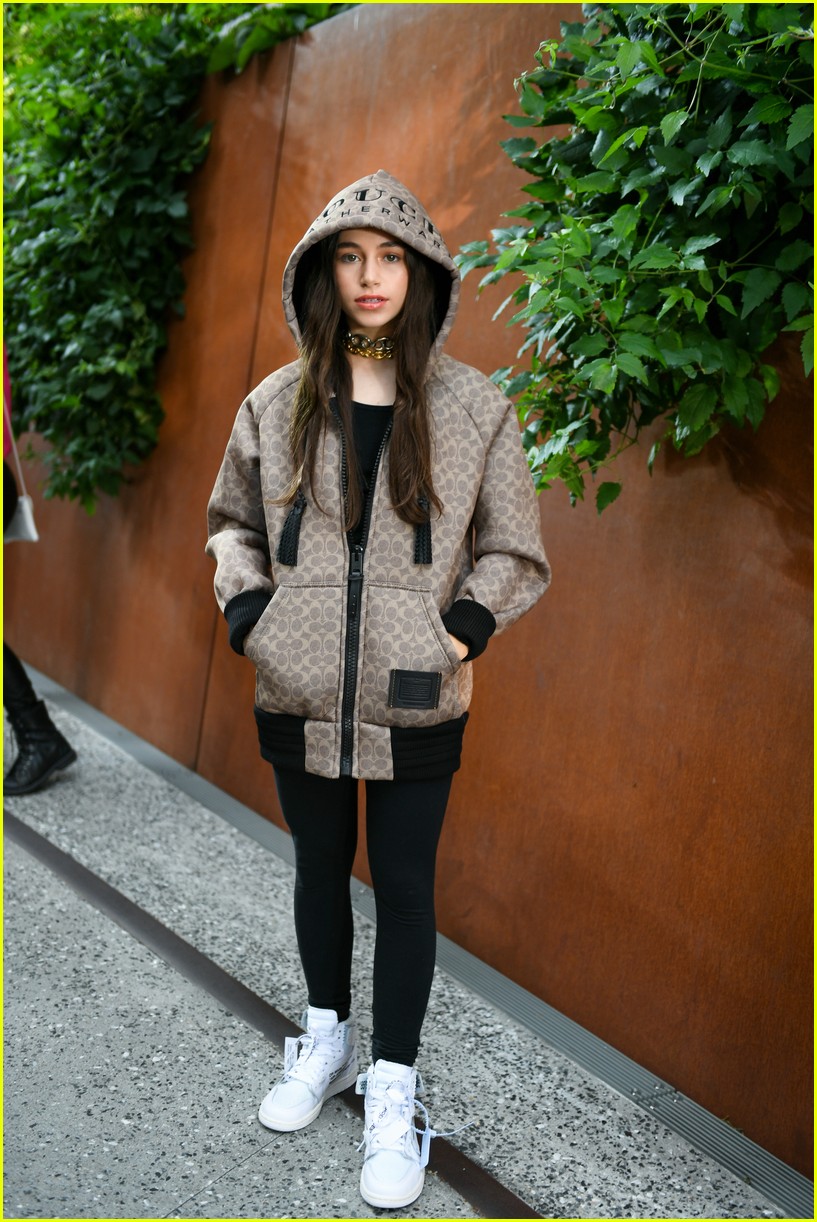 Rowan Blanchard & Barbie Ferreira Continue Their Fashion Week Fun at Coach Show!