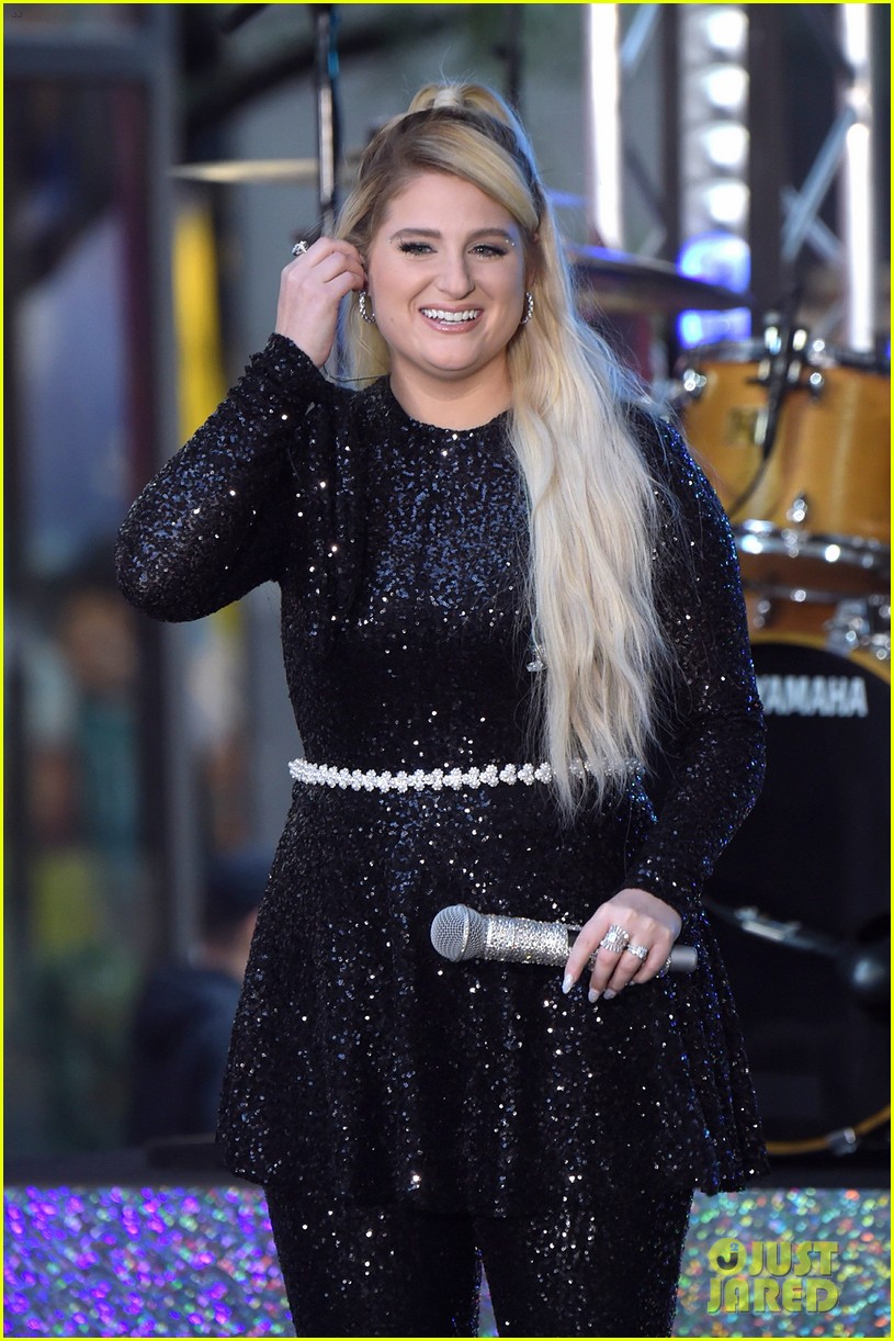 Meghan Trainor Shines Like a Diamond For 'Today' Show Performance