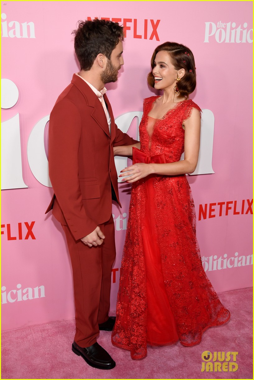 Ben Platt & Zoey Deutch Are Matchy-Matchy at 'Politician' Premiere!