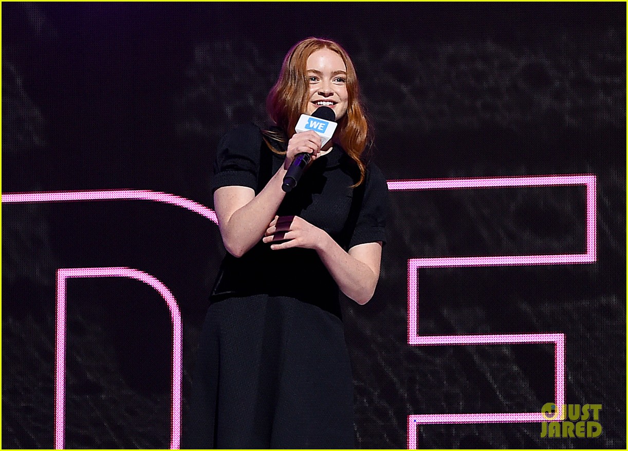 Skai Jackson & Sadie Sink Kick Off Festivities at We Day UN 2019
