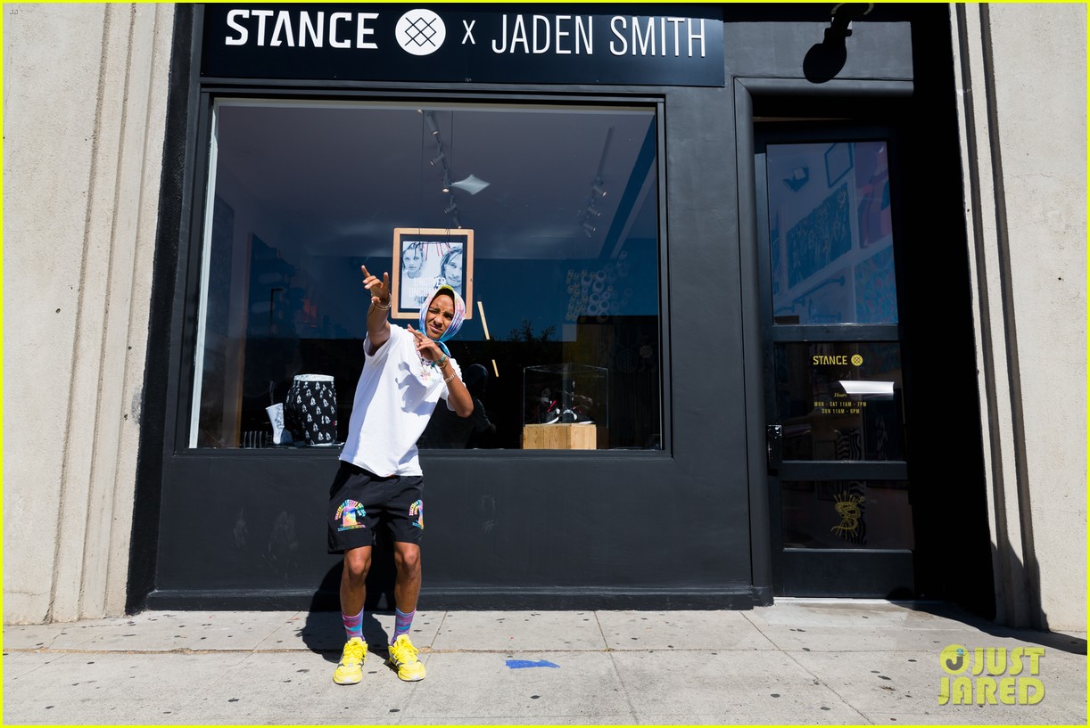Jaden Smith Unveils Stance X Jaden Smith Collection!