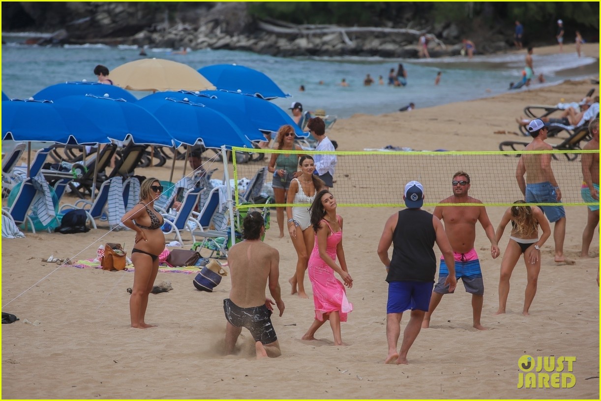 Nina Dobrev & Boyfriend Grant Mellon Hold Hands at Beach in Hawaii!