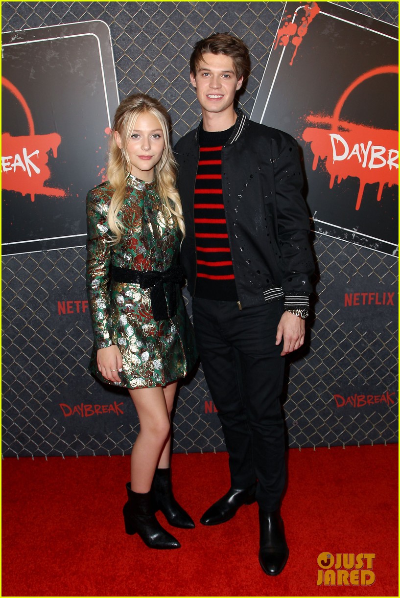 Colin Ford & Sophie Simnett Premiere New Series 'Daybreak' at New York Comic Con