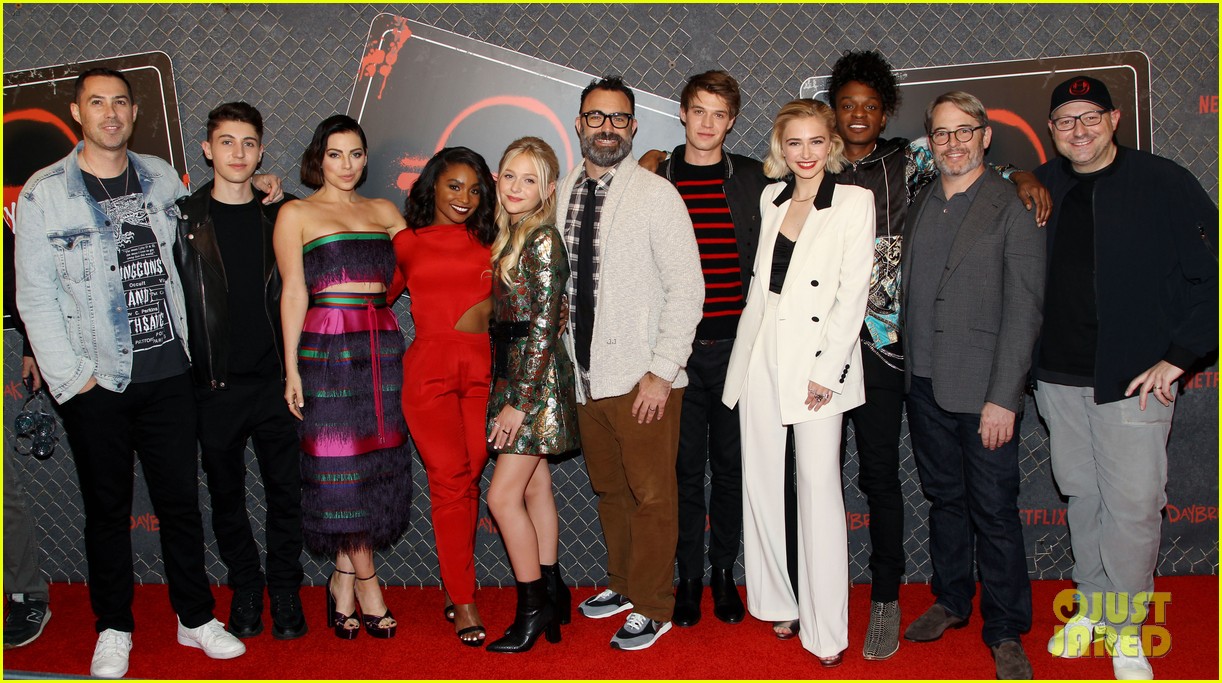 Colin Ford & Sophie Simnett Premiere New Series 'Daybreak' at New York Comic Con