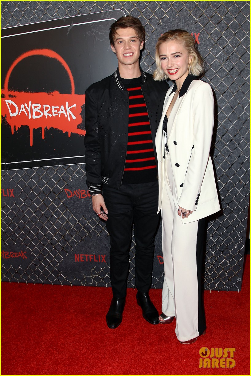 Colin Ford & Sophie Simnett Premiere New Series 'Daybreak' at New York Comic Con