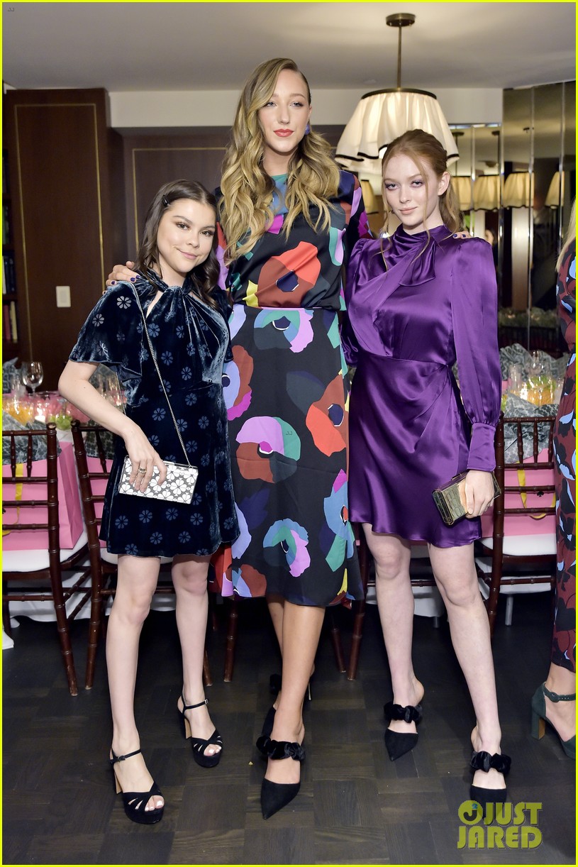 Dove Cameron, Josephine Langford & Laura Marano Glam Up For InStyle & Kate Spade New York Dinner in LA