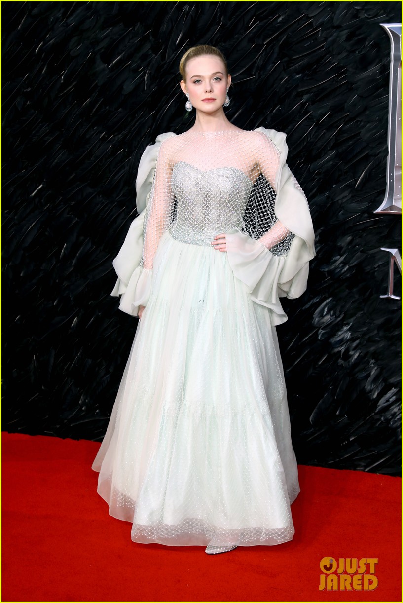 Elle Fanning Wore The Most Amazing Princess Dress To The 'Maleficent: Mistress of Evil' Premiere in London