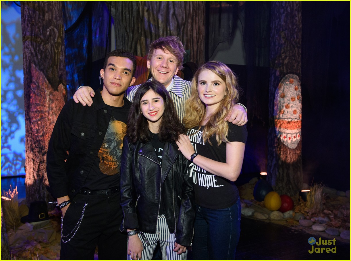 Trevor Jackson & Jordan Buhat Have 'Hocus Pocus' Fun at Freeform's Halloween House