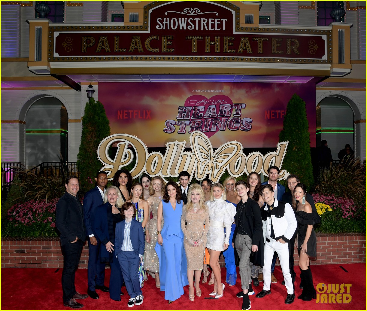 Julianne Hough & Willa Fitzgerald Premiere 'Dolly Parton's Heartstrings' at Dollywood