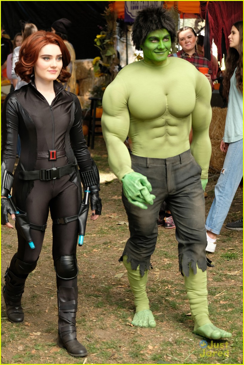 Meg Donnelly Is Black Widow On Tonight's Halloween Themed 'American Housewife' - See The Pics!