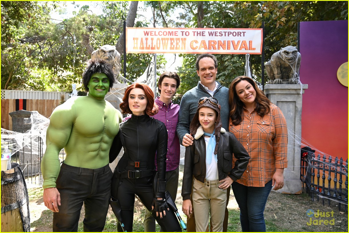 Meg Donnelly Is Black Widow On Tonight's Halloween Themed 'American Housewife' - See The Pics!