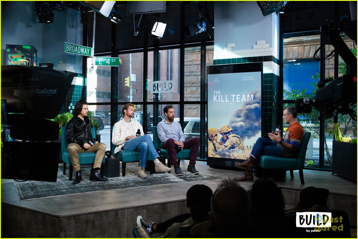 Nat Wolff Suits Up For 'The Kill Team' Premiere in NYC