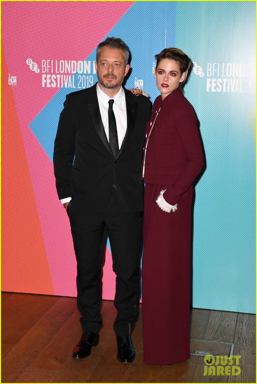 Kristen Stewart Rocks Rich Red Ensemble at 'Seberg' Screening in London