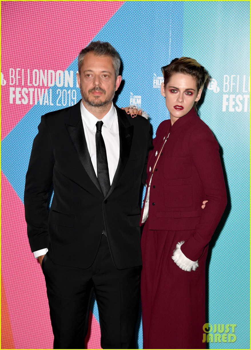 Kristen Stewart Rocks Rich Red Ensemble at 'Seberg' Screening in London