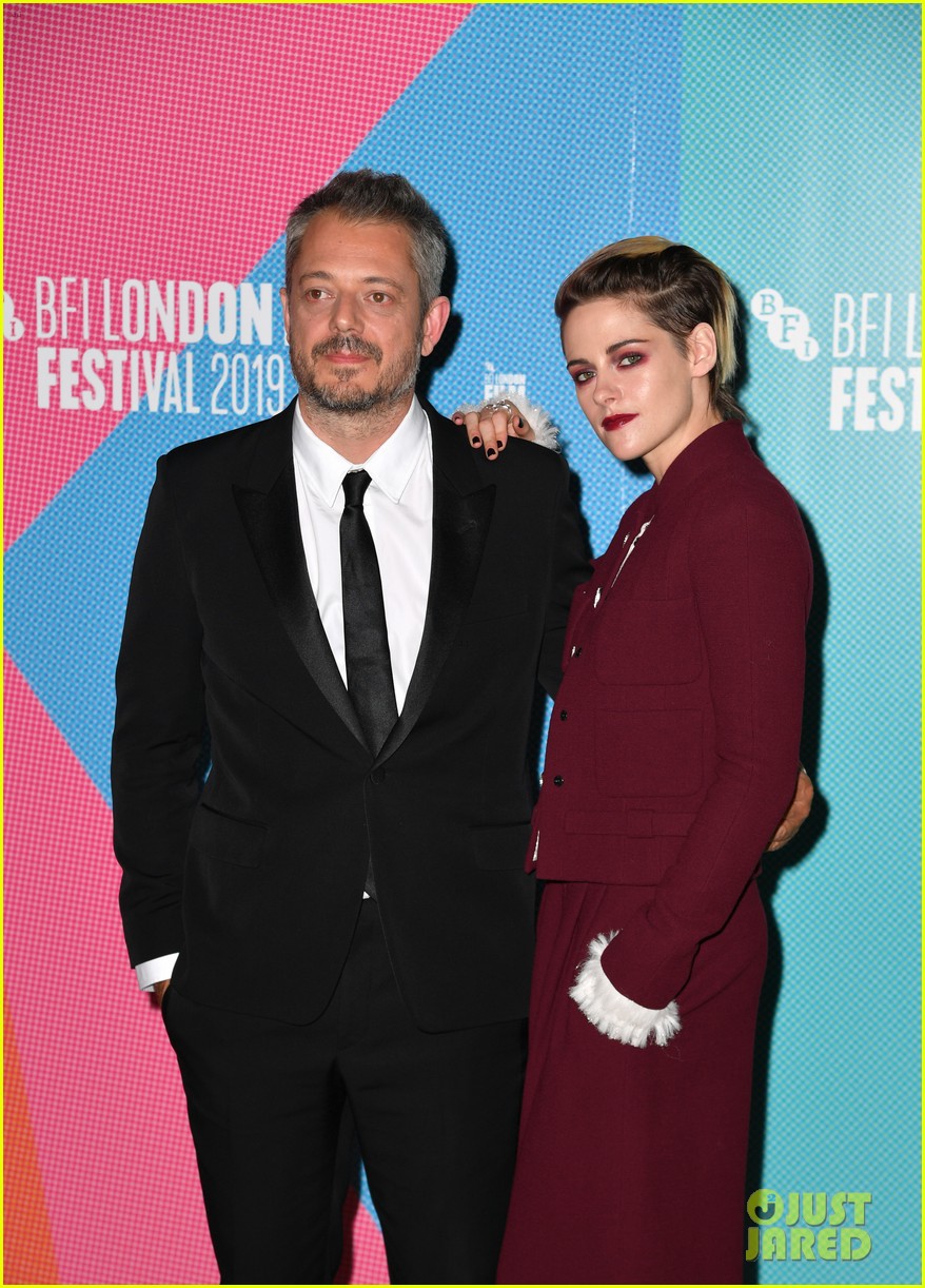 Kristen Stewart Rocks Rich Red Ensemble at 'Seberg' Screening in London