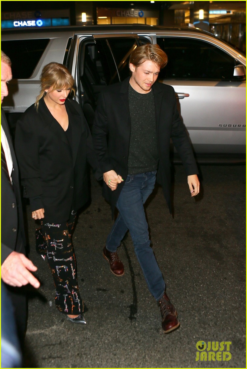 Taylor Swift & Joe Alwyn Couple Up For 'SNL' After-Party