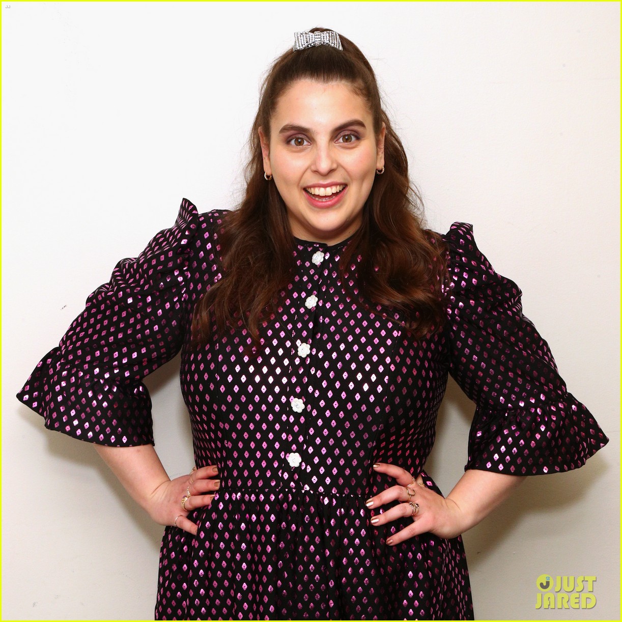 Beanie Feldstein Participates in a Leading Ladies Panel for 'Glamour'
