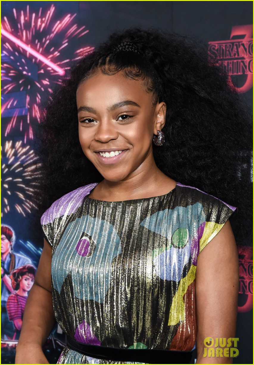 Millie Bobbie Brown & Priah Ferguson Hug It Out at 'Stranger Things' Season 3 Screening in NYC