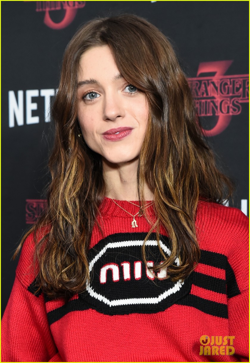 Millie Bobbie Brown & Priah Ferguson Hug It Out at 'Stranger Things' Season 3 Screening in NYC