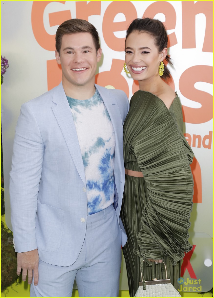 Chloe Bridges Supports Fiance Adam Devine at 'Green Eggs & Ham' Premiere