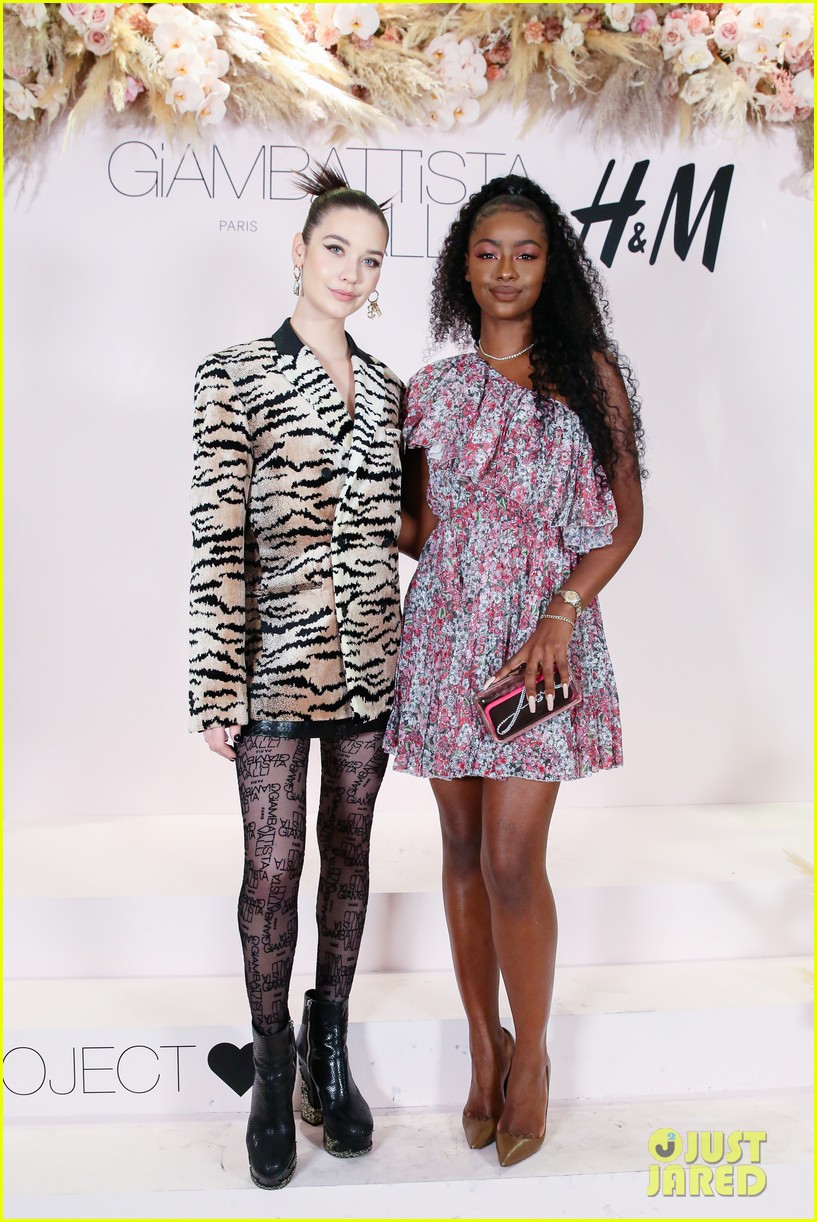 Dove Cameron & Olivia Holt Step Out For Giambattista Valli x H&M's Shopping Party in LA