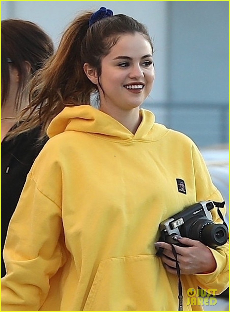 Selena Gomez Goes Bright & Colorful for Her Day Out with Friends!