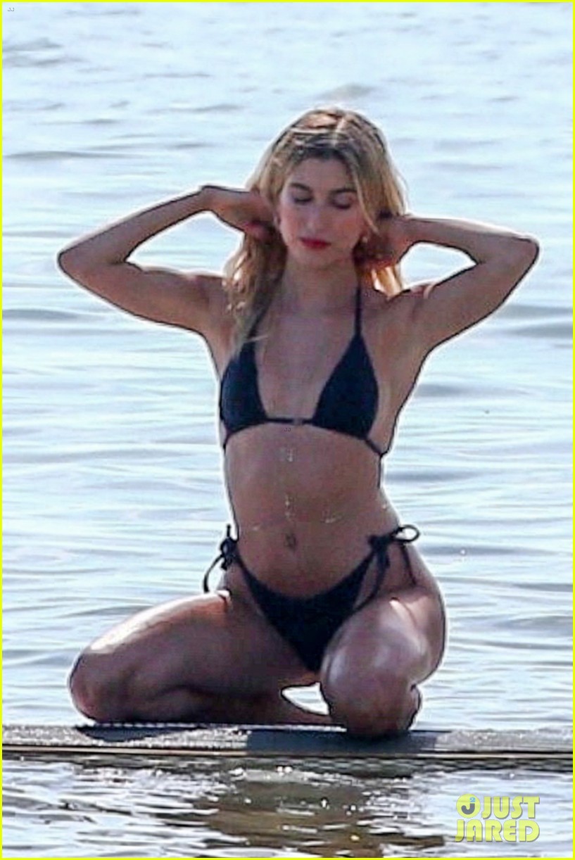 Hailey Bieber Laughs Off Rumors That She's Pregnant
