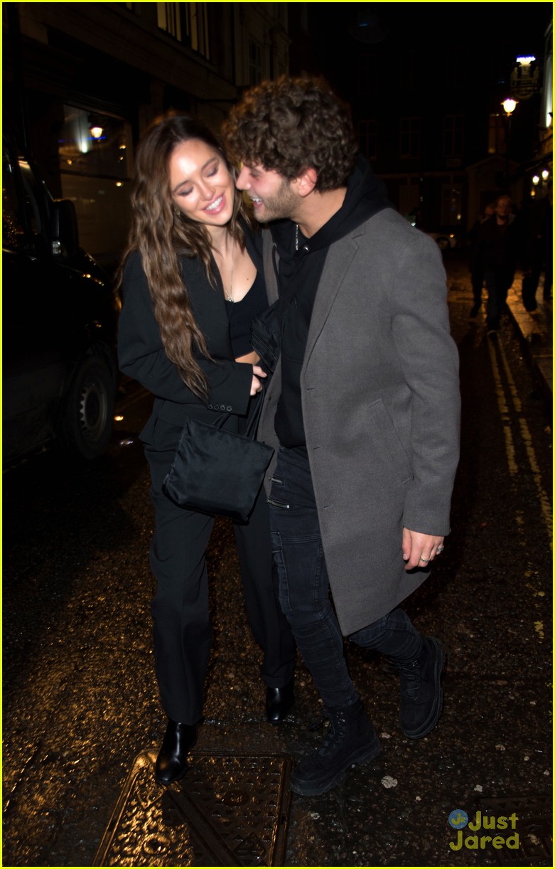 Delilah Belle Hamlin Kisses Boyfriend Eyal Booker After Club 64 Launch in London