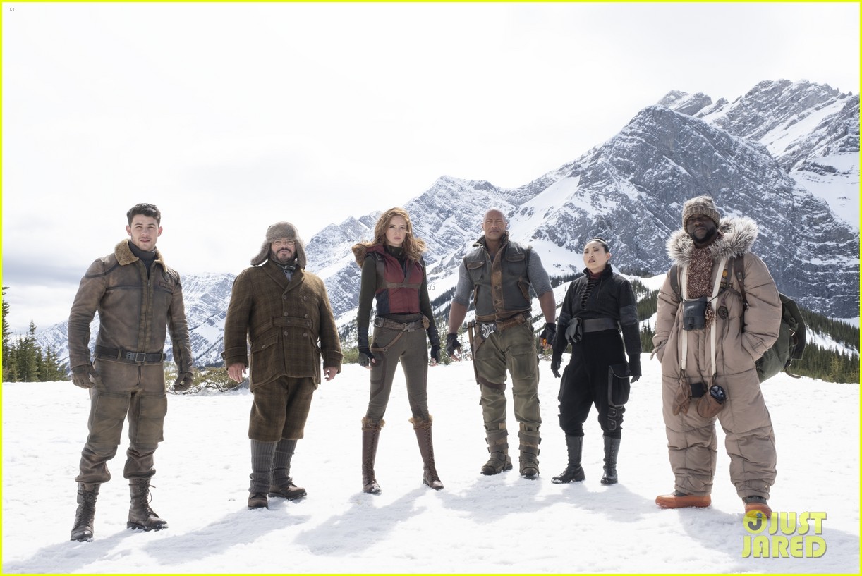 Nick Jonas Looks Sharp In New 'Jumanji: The Next Level' Poster