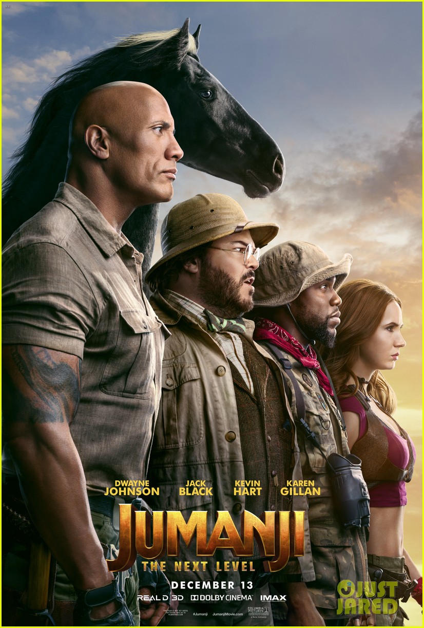 Nick Jonas Looks Sharp In New 'Jumanji: The Next Level' Poster