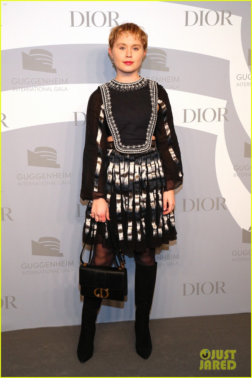 Nina Dobrev Joins Peyton List & Liza Koshy at Guggenheim International Gala After Allergic Reaction