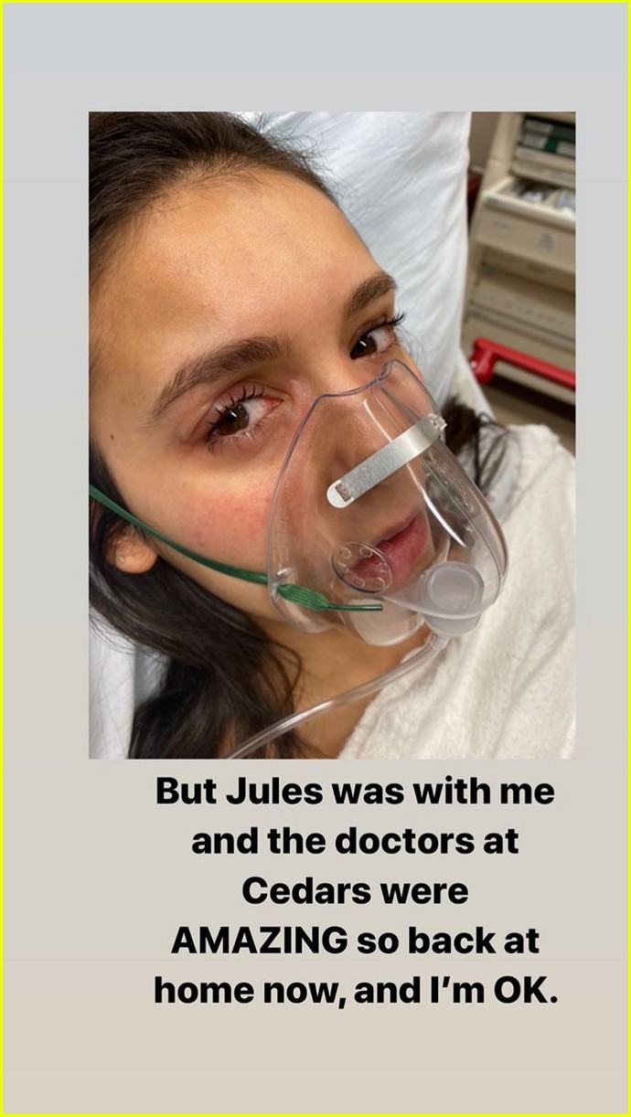Nina Dobrev Reveals Why She Was in the Hospital