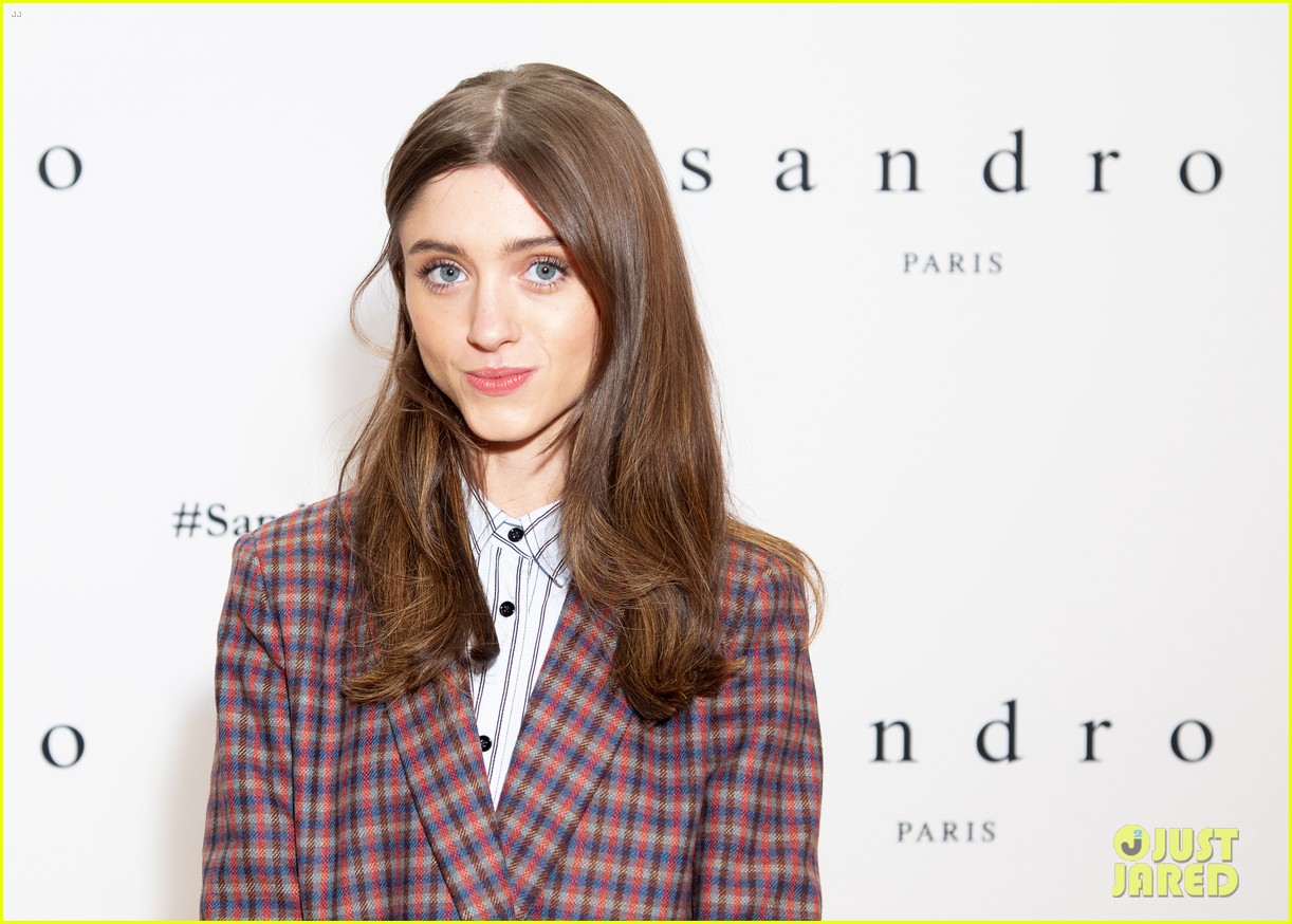 Natalia Dyer Hosts Sandro's Special Fashion Event in NYC