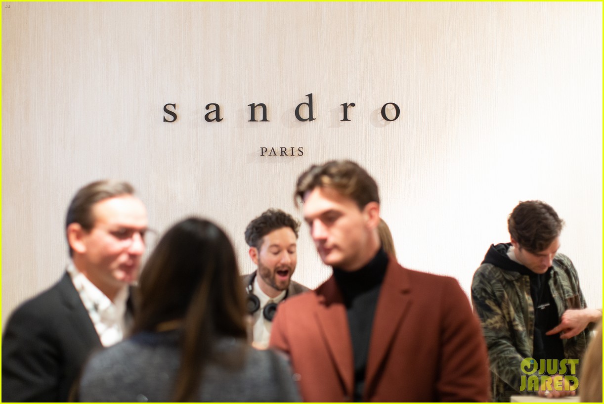Natalia Dyer Hosts Sandro's Special Fashion Event in NYC