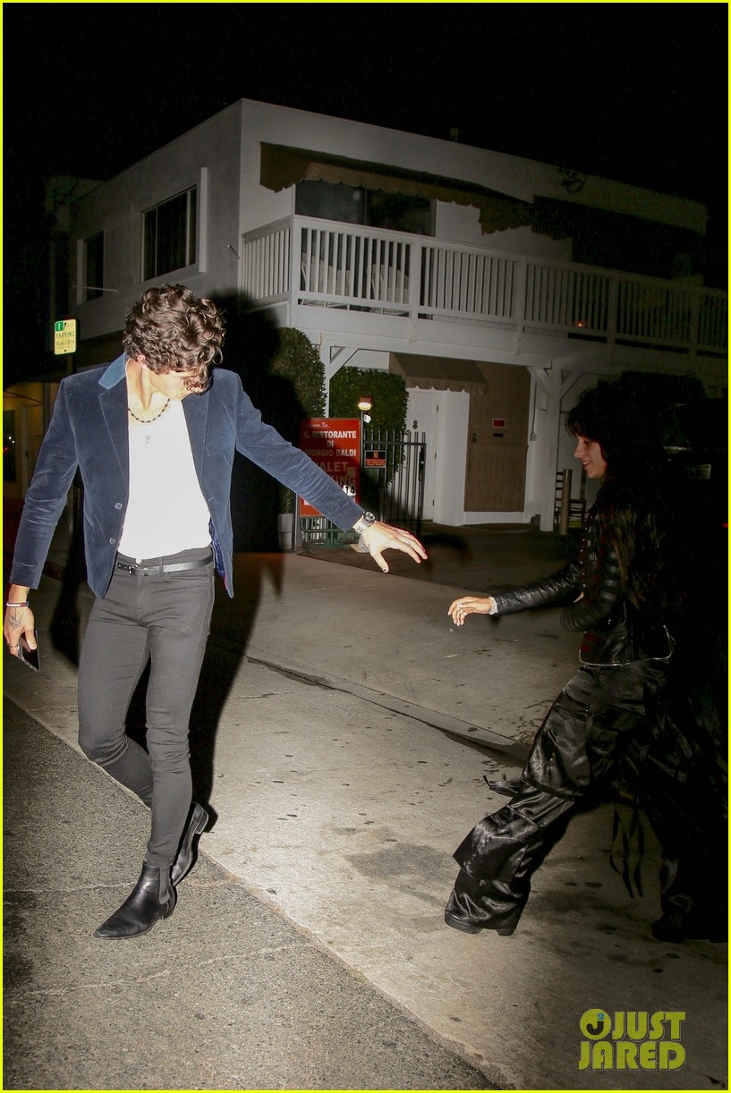 Shawn Mendes & Camila Cabello Share a Kiss After Friday Night Dinner Date
