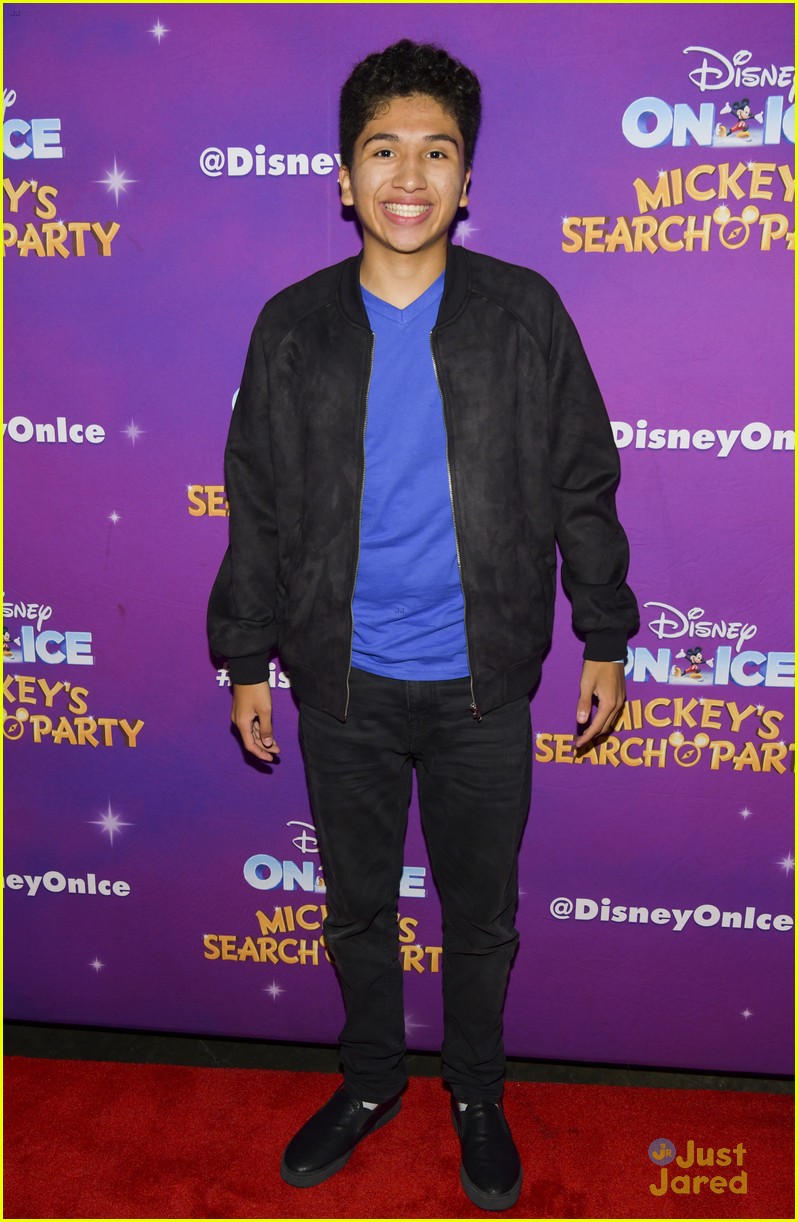 Coco's Anthony Gonzalez Poses With His Character Miguel at Disney On Ice Event