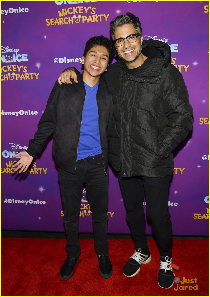 Coco's Anthony Gonzalez Poses With His Character Miguel at Disney On Ice Event