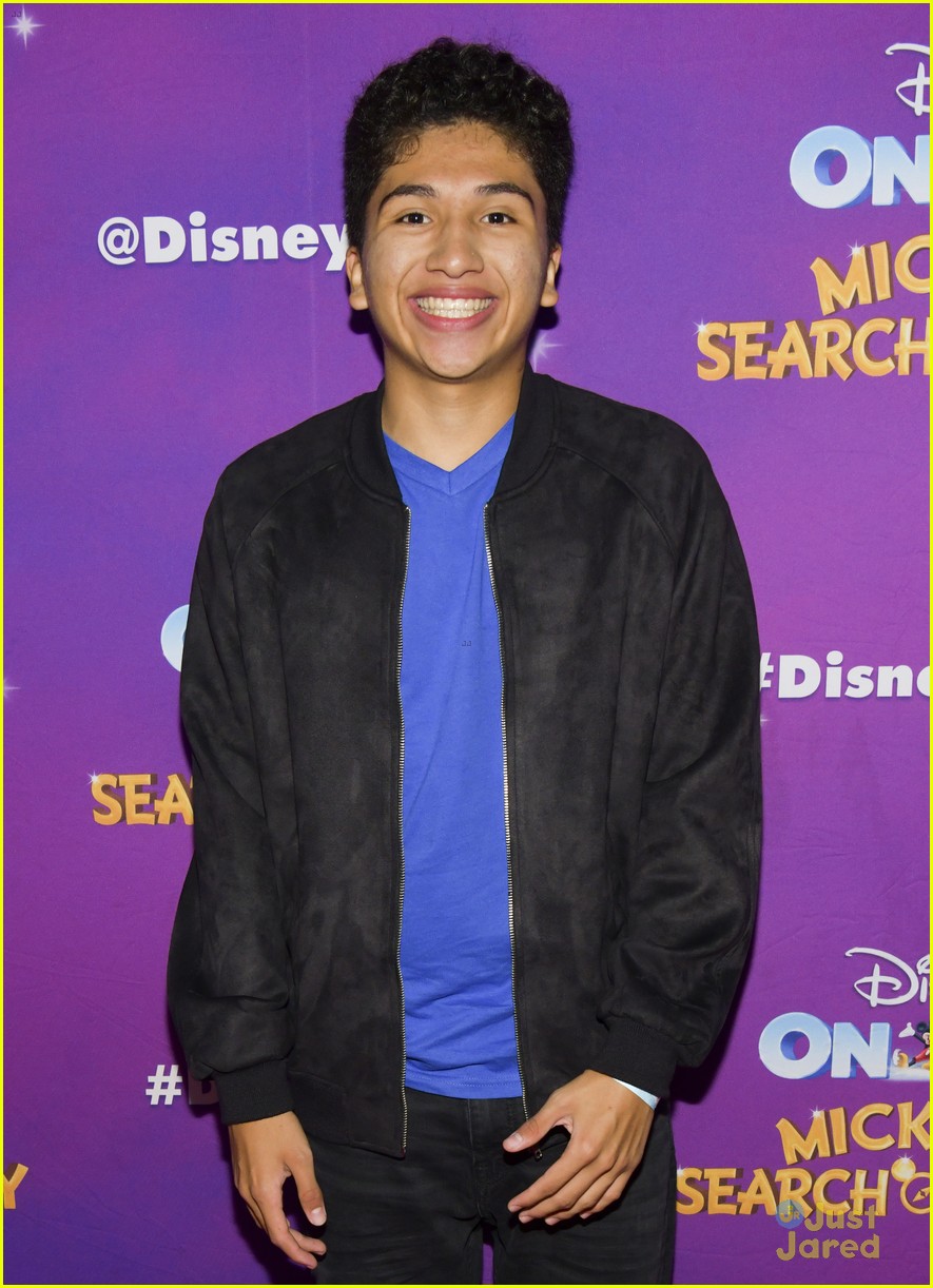 Coco's Anthony Gonzalez Poses With His Character Miguel at Disney On Ice Event