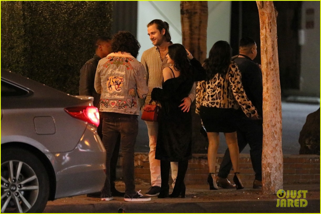 Ariel Winter Holds Onto Luke Benward After a Night Out With Friends