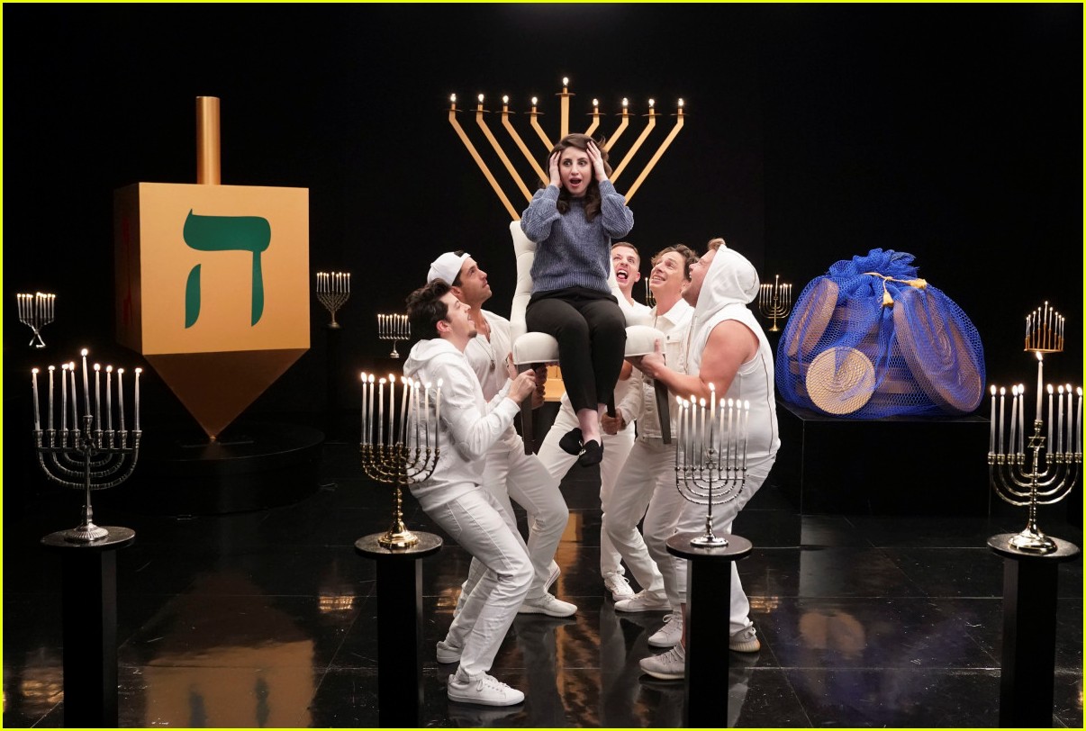 Charlie Puth Joins James Corden's Boy Band for a Hanukkah Song!