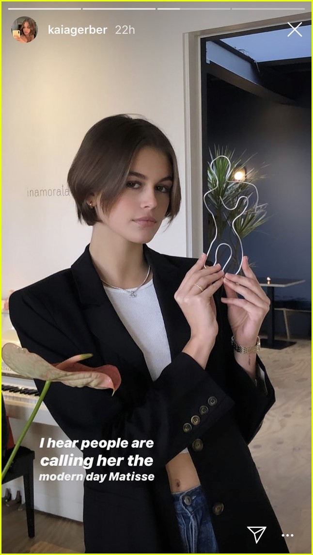 Kaia Gerber Takes Her Short Hair to the Next Level!