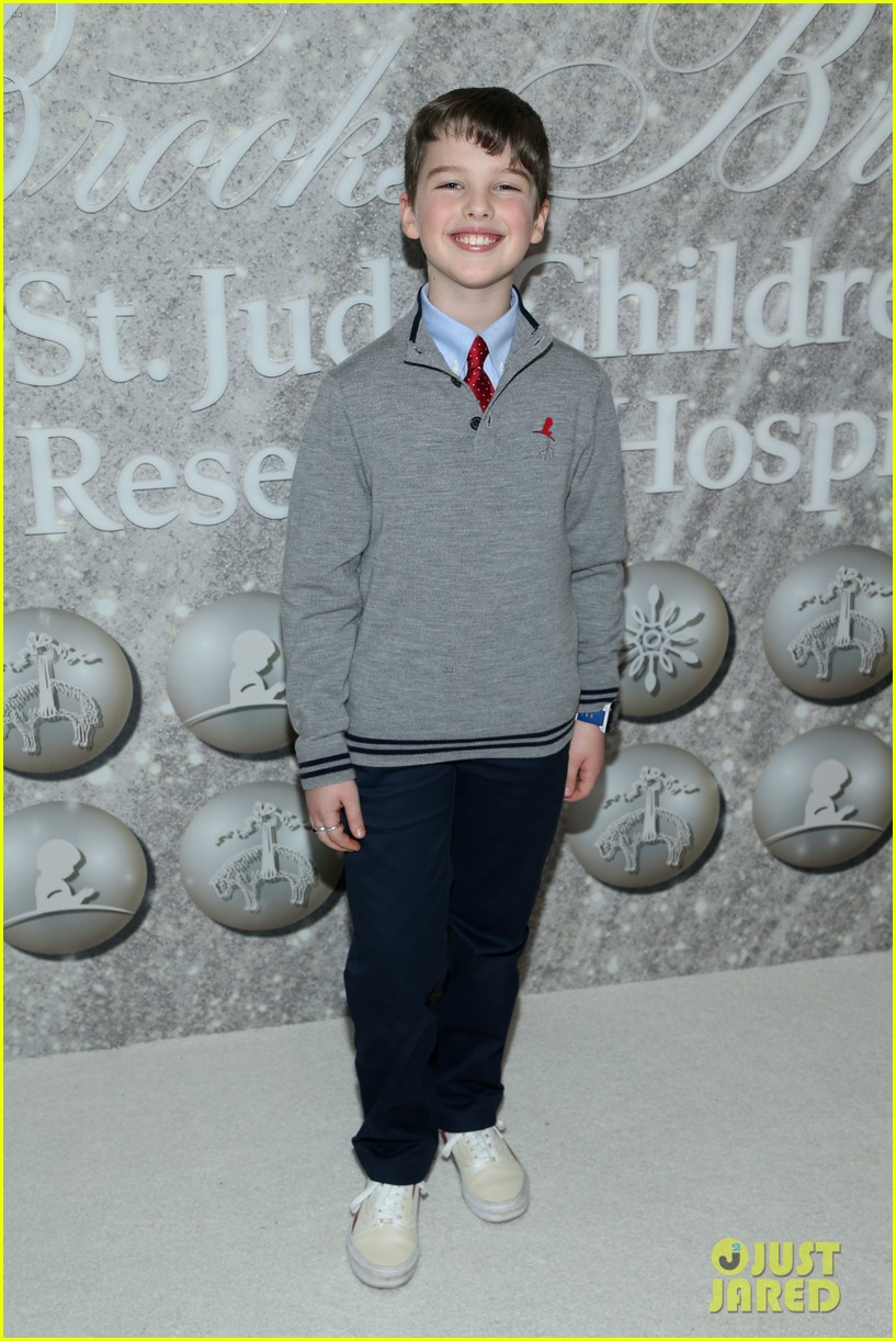 Joel Courtney & Karan Brar Support St. Jude at Brooks Brothers Holiday Celebration