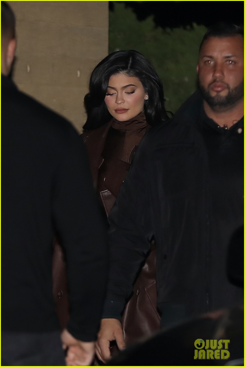 Kylie Jenner Joins Kim Kardashian & Kris Jenner For Holiday Party for Employees