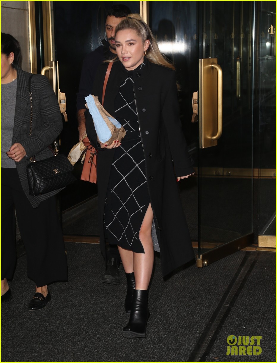 Saoirse Ronan, Florence Pugh & Eliza Scanlen Keep Promoting 'Little Women' In NYC